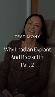 Testimony: why I had an explant and breast lift